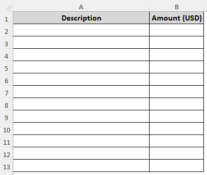 Indirect Method of Calculating Operating Cash Flow in Excel