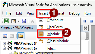 Using VBA Code to Calculate Sales Tax