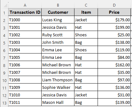 Calculating Sales Tax in Excel