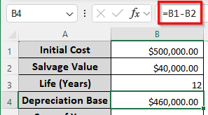 Calculating the Sum of Years’ Digits Depreciation Manually