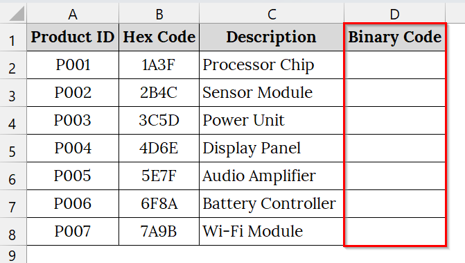 Applying VBA Macro to Convert Long Hex Strings to Binary