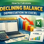 featured image - declining balance depreciation formula excel