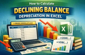 featured image - declining balance depreciation formula excel
