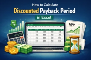 featured image - discounted payback period excel​