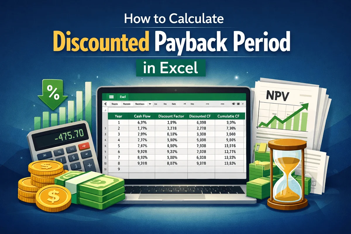featured image - discounted payback period excel​