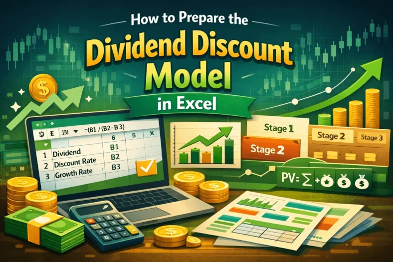 featured image - dividend discount model excel​