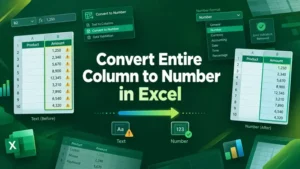 featured image - excel convert to number entire column