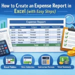 featured image - how to create expense report in excel