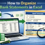 featured image - how to organize bank statements in excel