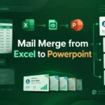 featured image - mail merge from excel to powerpoint