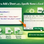 featured image - excel vba add sheet with name