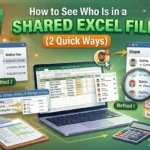 featured image - how to see who is in a shared excel file