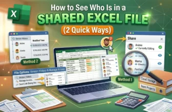 featured image - how to see who is in a shared excel file