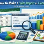 featured image - Make a Sales Report in Excel