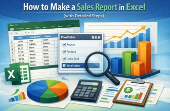 featured image - Make a Sales Report in Excel