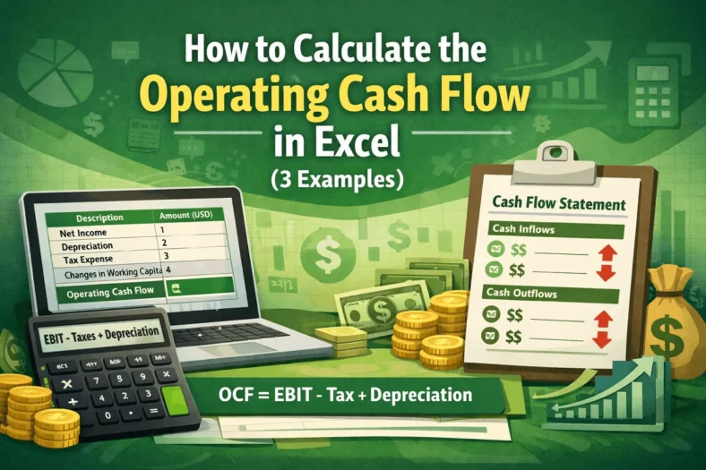 featured image - operating cash flow formula excel