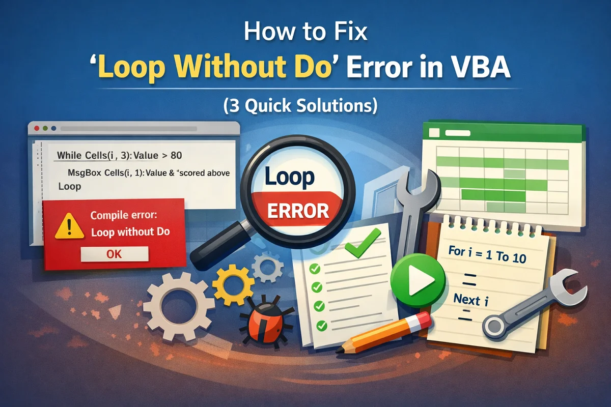 featured image - vba loop without do