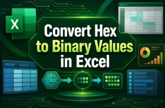 featured image - excel hex to binary