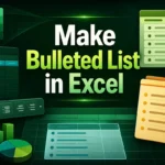 featured image - how to make a bulleted list in excel