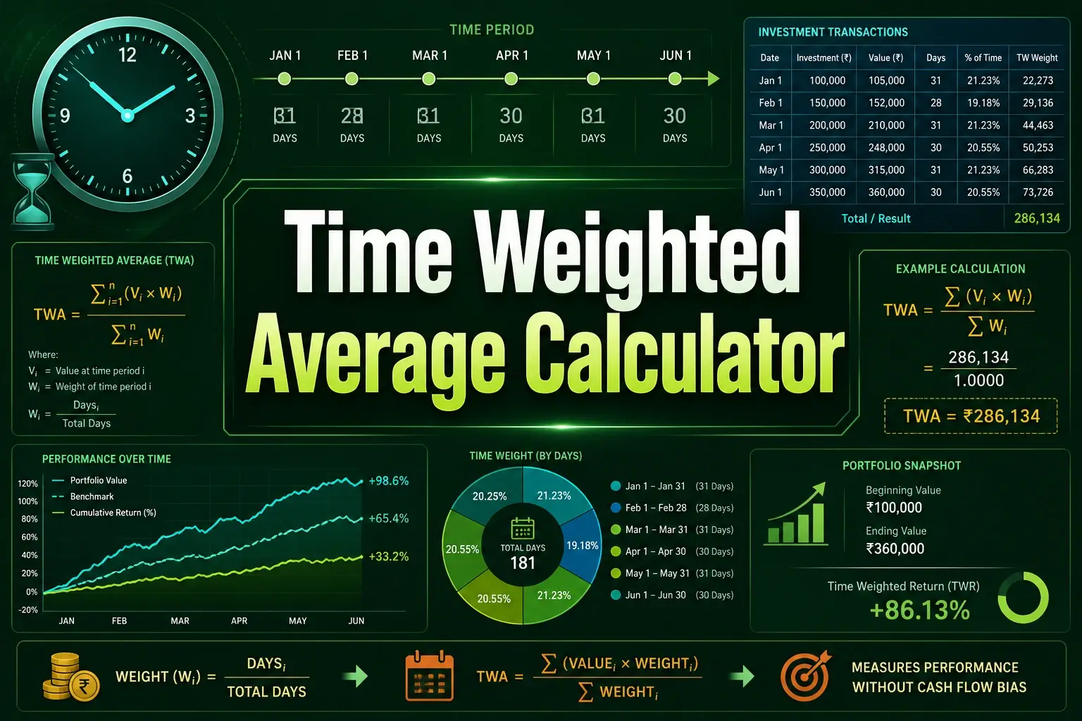Time Weighted Average (TWA) Calculator - Excel Insider