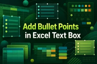 featured image - bullet points in excel text box