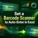 featured image - how to set barcode scanner to auto enter in excel