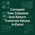 Excel VLOOKUP Function to Compare Two Columns (6 Examples)