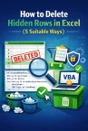 How to Delete Hidden Rows in Excel (5 Suitable Ways)