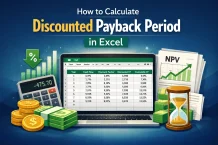 How to Calculate Discounted Payback Period in Excel