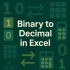 How to Convert Decimal to Binary in Excel (3 Simple Ways)