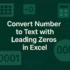 How to Stop Excel from Converting Date to Number in Formula