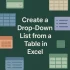 How to Create a Dynamic Dependent Drop Down List in Excel