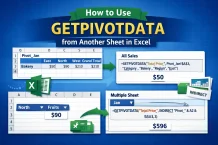 How to Use GETPIVOTDATA from Another Sheet in Excel