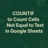 Sum If Cell Contains Text in Another Cell in Google Sheets