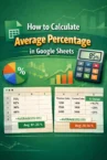 How to Calculate Average Percentage in Google Sheets