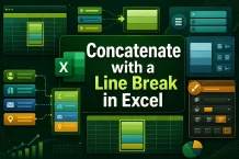 How to Concatenate with a Line Break in Excel​