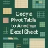 How to Convert Pivot Table to a Table in Excel (2 Quick Methods)