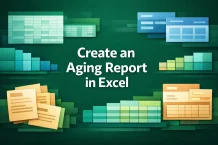 How to Create an Aging Report in Excel (with Detailed Steps)