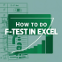 How to Use the F.DIST Function in Excel (with Syntax and Usage)