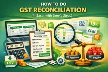 How to Do GST Reconciliation in Excel (with Simple Steps)