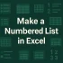 How to Create a Drop-Down List from a Range in Excel