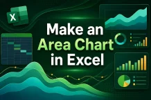 How to Make an Area Chart in Excel (3 Different Examples)