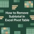 How to Count the Number of Instances in Excel Pivot Table