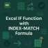 How to Combine SUMIF with INDEX-MATCH Formula in Excel