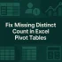 How to Remove Grand Total from Pivot Table in Excel