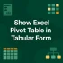 How to Show Text in Values Area of Excel Pivot Table