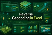 How to Do Reverse Geocoding in Excel (2 Different Ways)