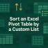 How to Sort a Pivot Table Manually in Excel (3 Different Ways)