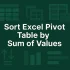 How to Group Excel Pivot Table by Different Intervals