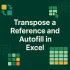 How to Transpose Multiple Rows in Groups to Columns in Excel